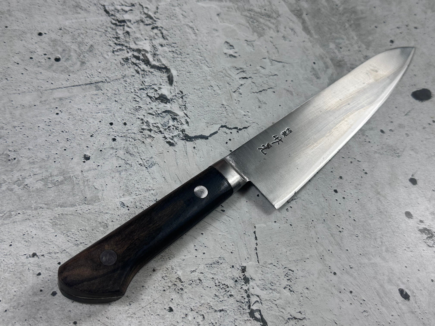 Vintage Gyuto Knife 220mm Carbon Steel Japan 2006
