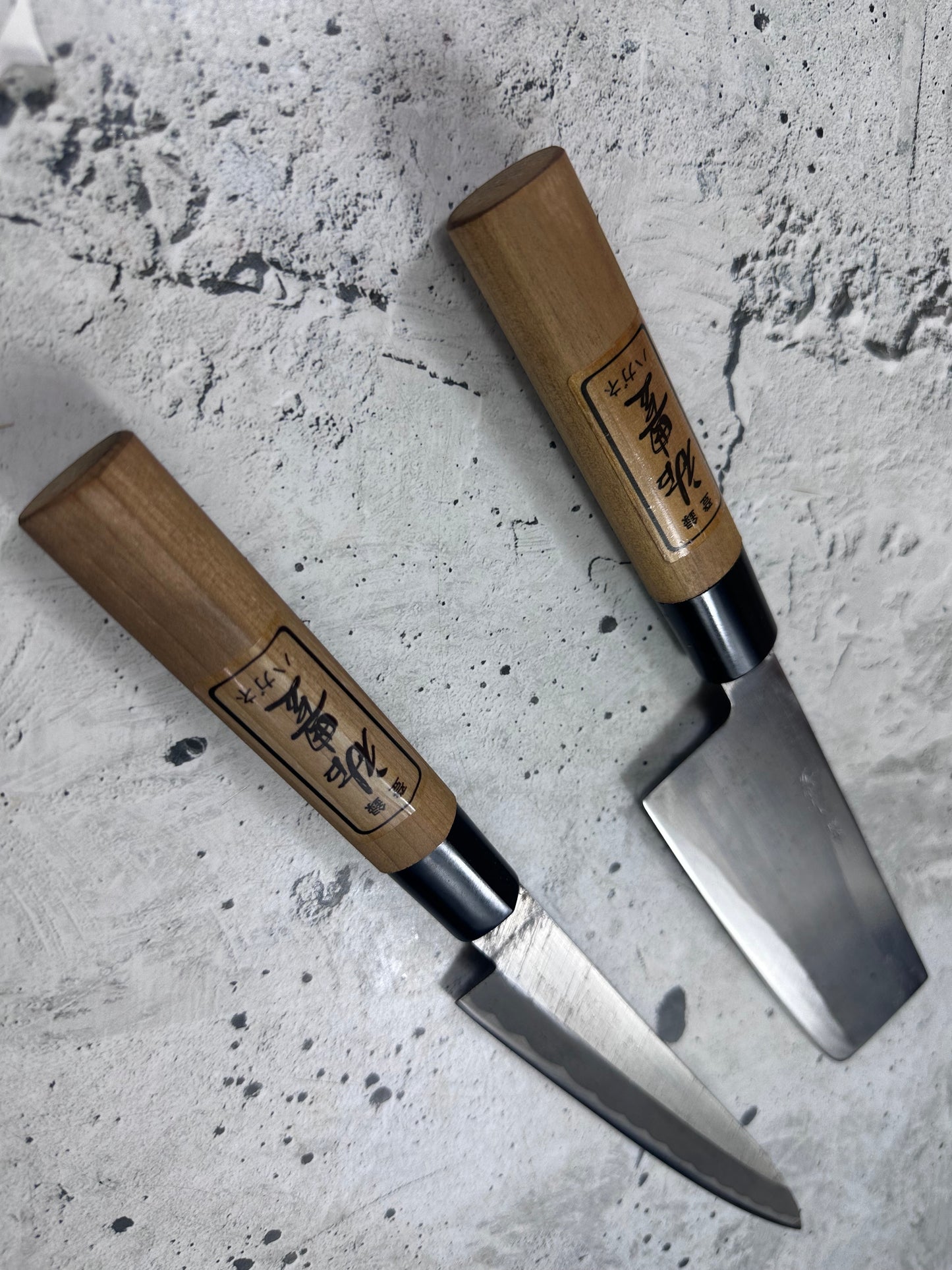 Vintage Yoshitoyo Knife 2 Pcs Set Original Box 2130
