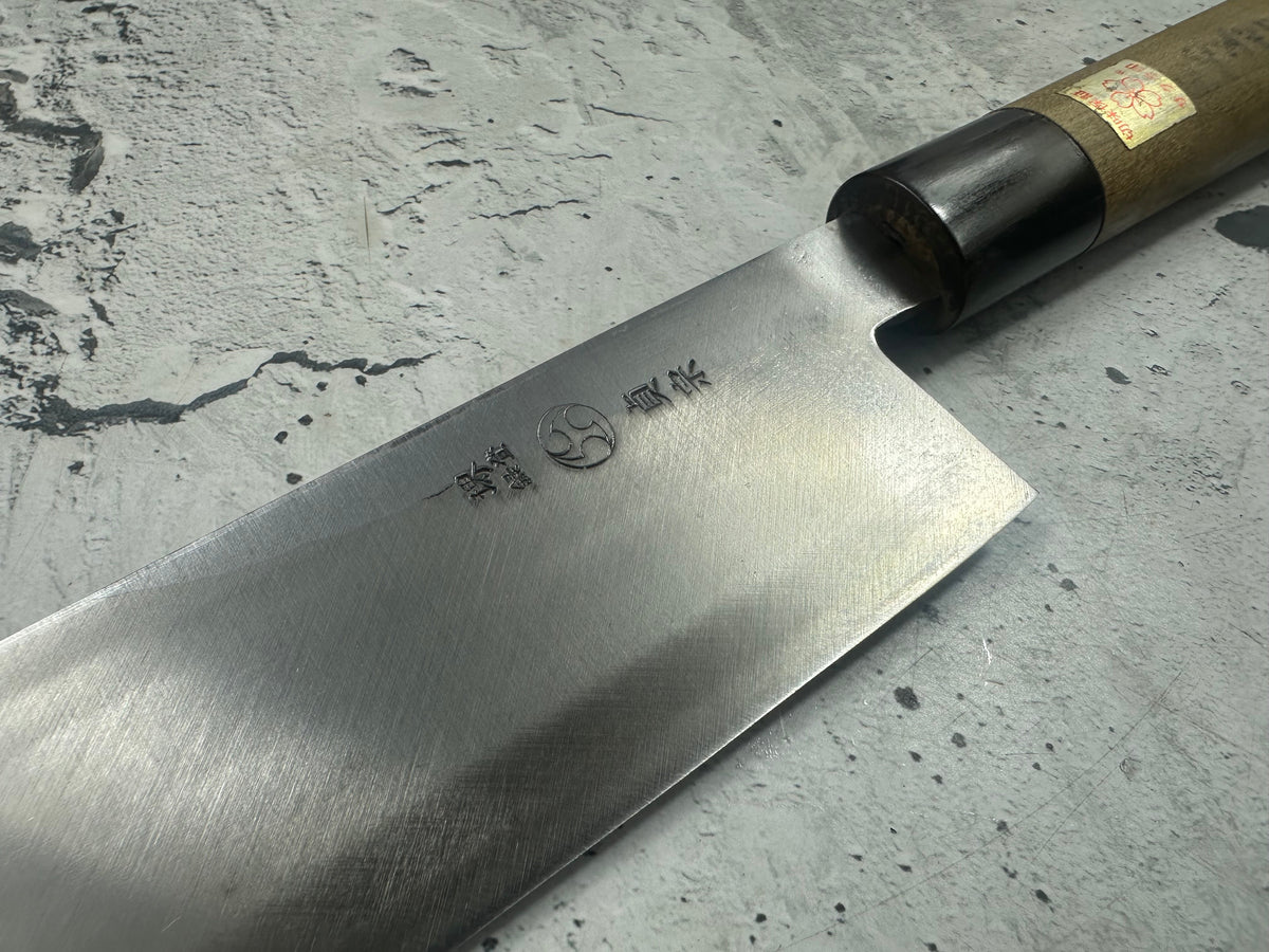 Vintage Sakai Sadamune Yanagiba & Usuba Knife Set 2343