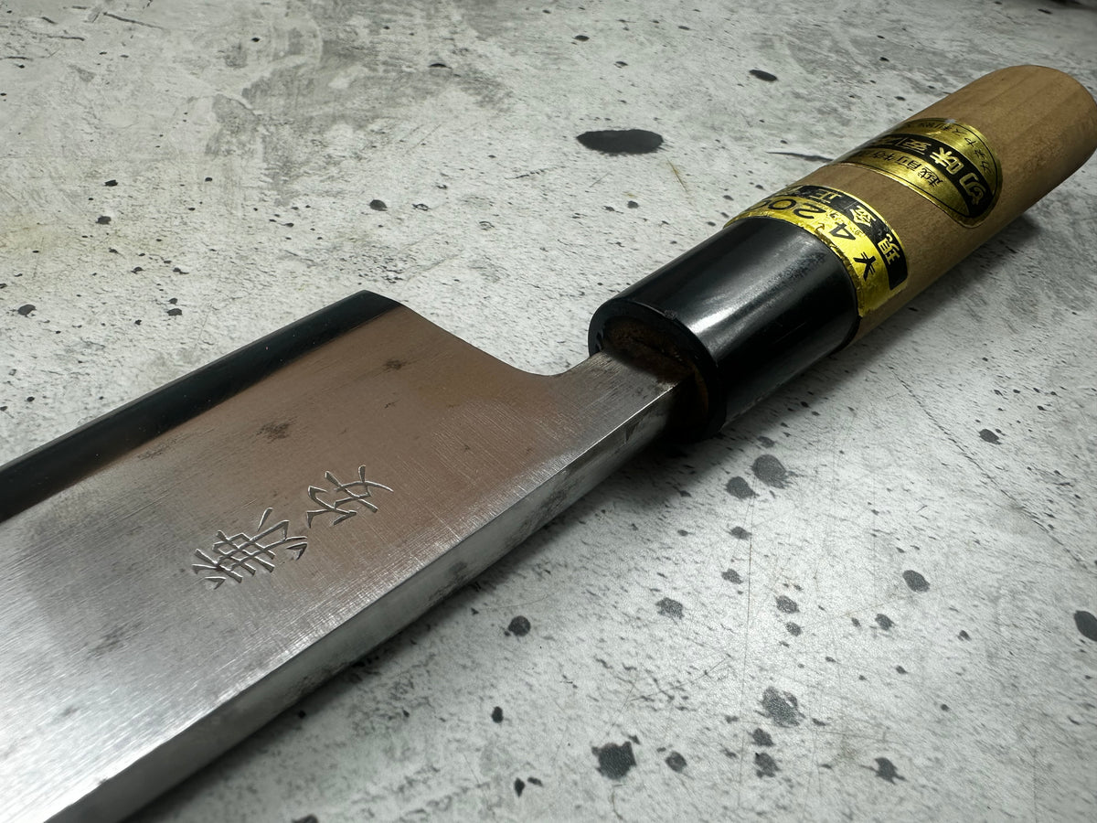 Vintage Kaneyasu Three-Piece Japanese Knife Set 2341
