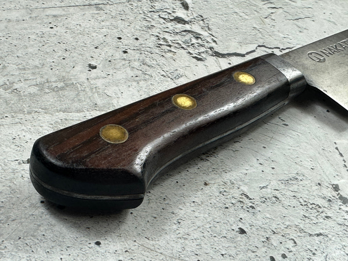 Vintage Misono (Nakata) Special Edition Gyuto 240mm Swedish Steel Timber Handle 2267
