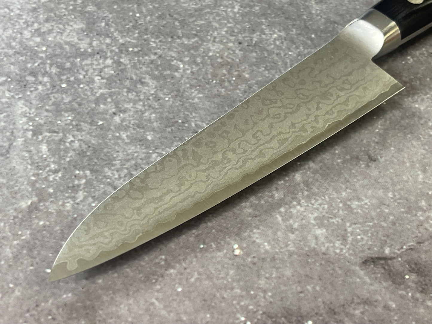 Tsunehisa VG-10 Damascus Petty 120mm Oak Handle Made in Japan 🇯🇵