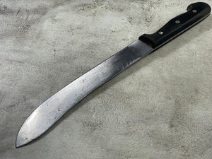 Vintage Gustav Emil Ern Butcher Machete Knife 250mm Made in Germany 🇩🇪 Cabon steel 1928