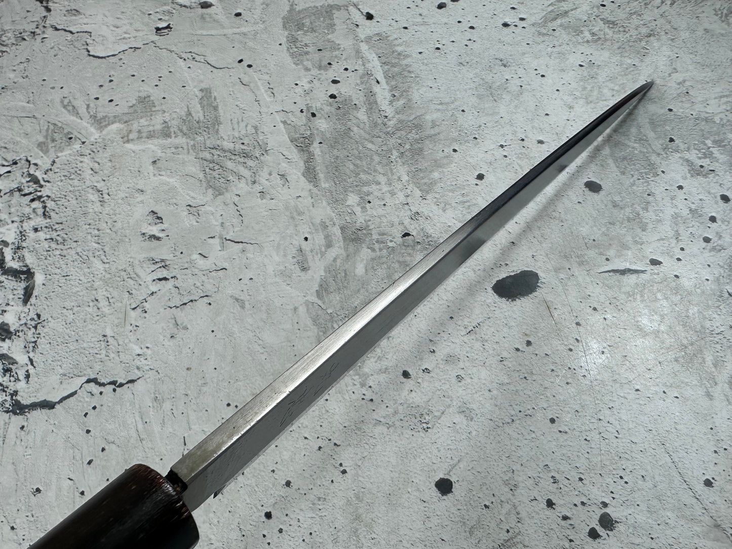 Vintage Sakai Takayuki Yanagiba Knife 300mm Carbon Steel Original Box 2134