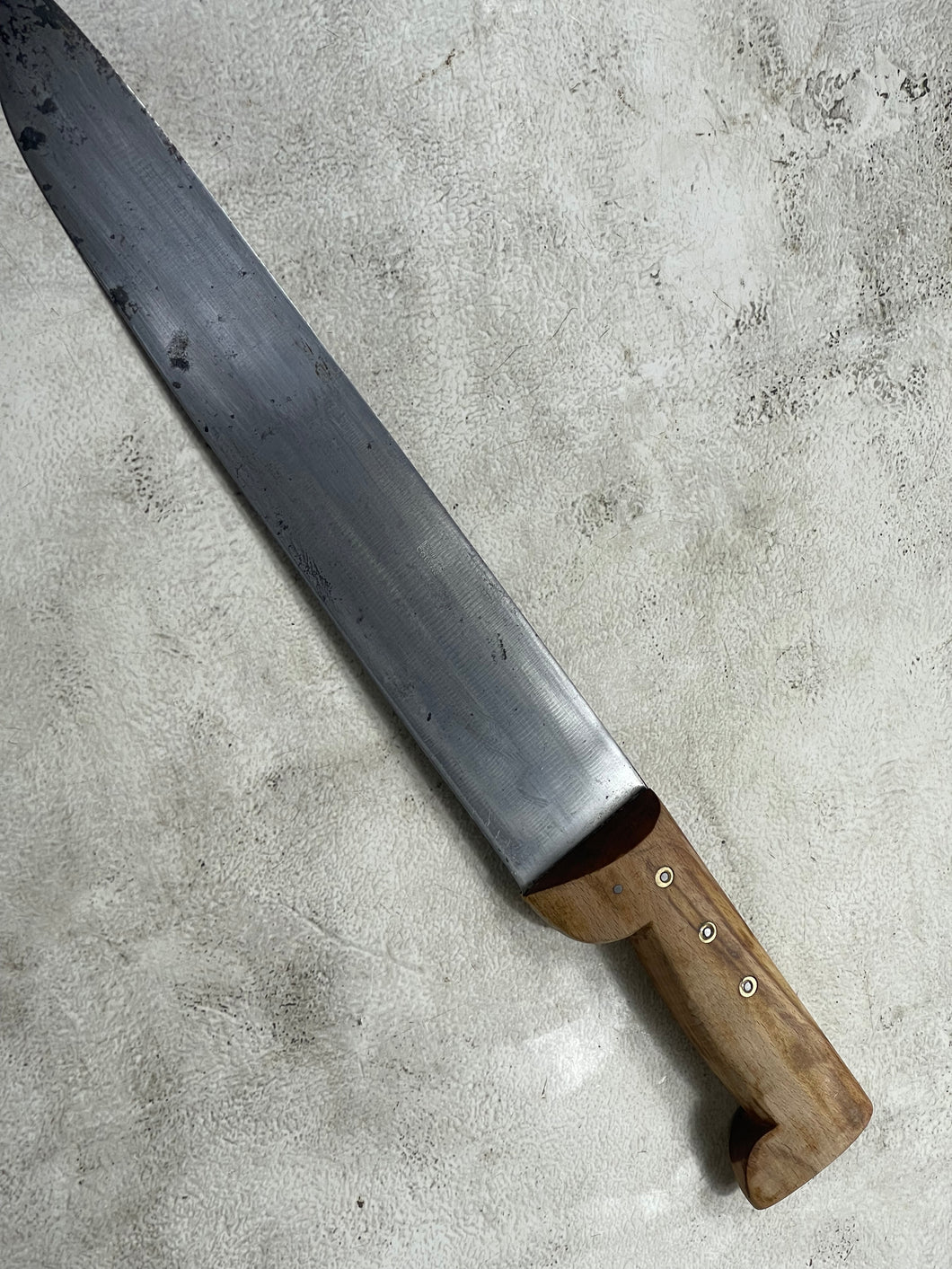 Vintage Collas French Butcher Knife 320mm Made In France 🇫🇷 Inox Steel 1934