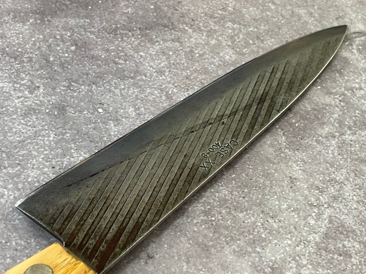 Vintage Case XX Chef Knife 200mm - Carbon Steel Made In USA 🇺🇸 1629