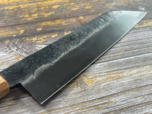 Load image into Gallery viewer, HG Blade Bunka Knife 170mm Kurouchi Finish 1084 High Carbon Steel (2025)