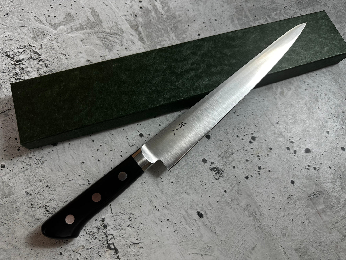 Tsunehisa AUS8 Sujihiki Knife 240mm Pakkawood Handle - Made in Japan