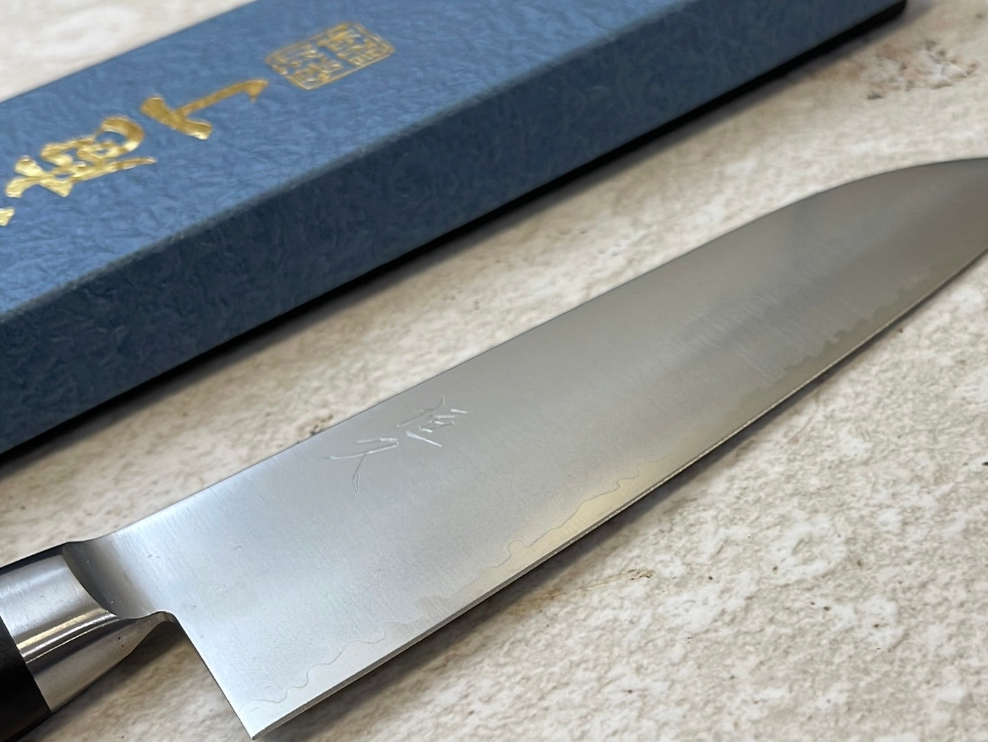 Tsunehisa VG1 Santoku Knife 165mm  Black Pakkawood Handle - Made in Japan 🇯🇵