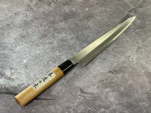 Vintage Japanese Yanagiba Knife 200mm  Made in Japan 🇯🇵 Carbon Steel 1683