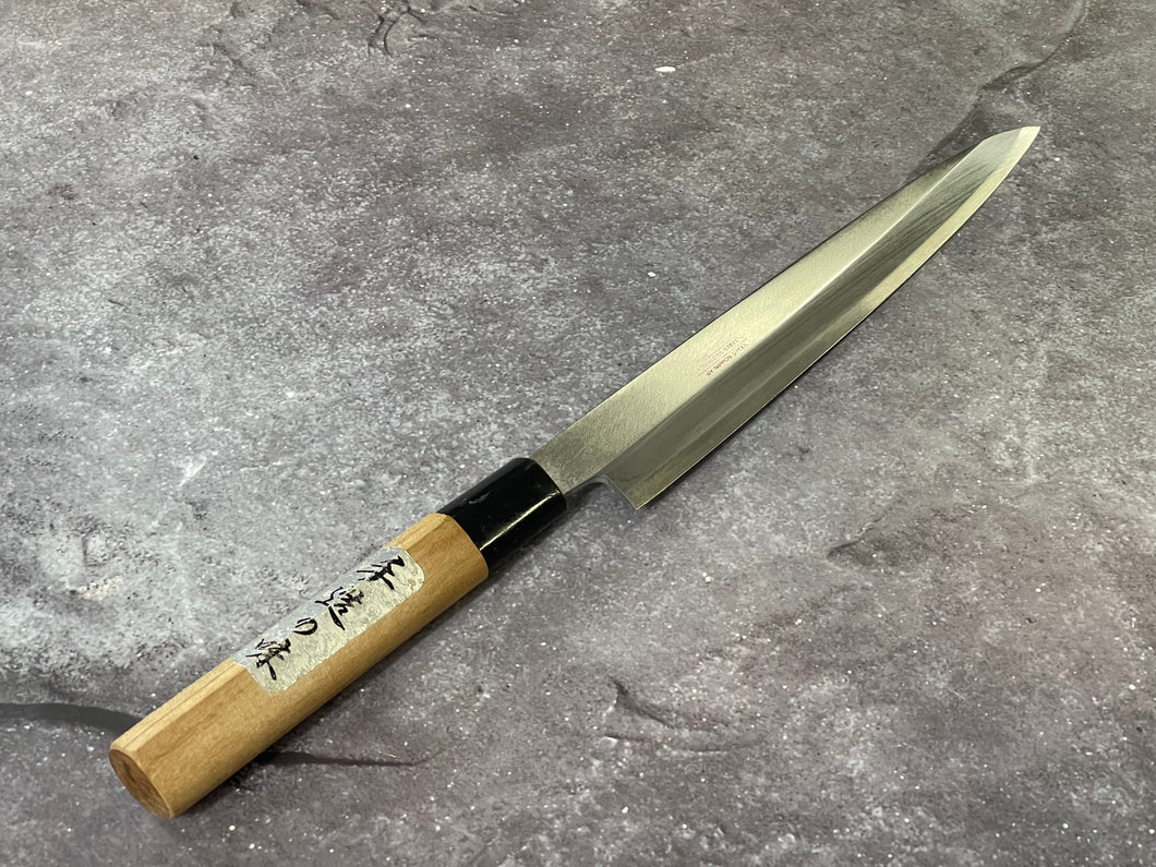 Vintage Japanese Yanagiba Knife 200mm  Made in Japan 🇯🇵 Carbon Steel 1683