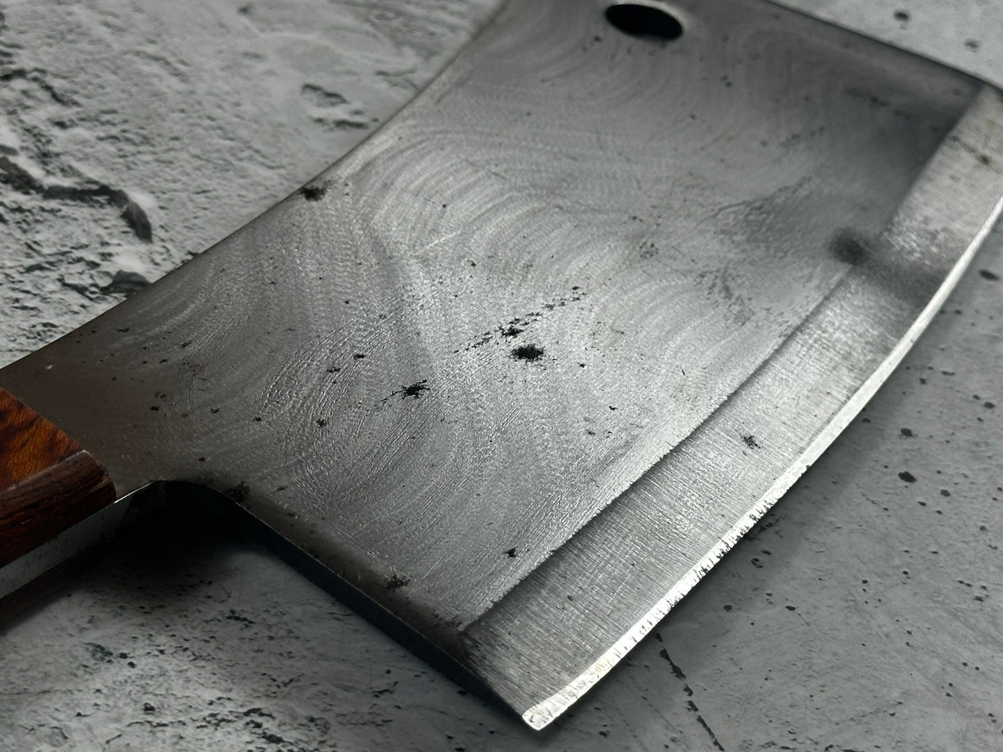 Vintage Dexter Butcher Cleaver 5289 Knife 230mm High Carbon Steel Blade Made in USA 🇺🇸 1995