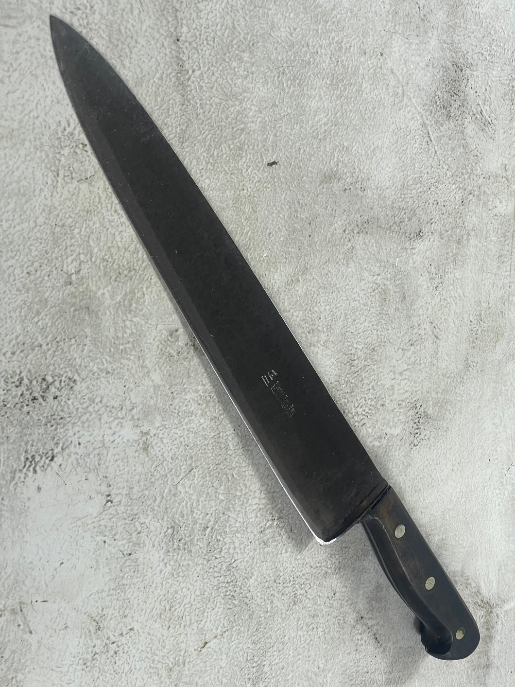 Vintage Gustav Emil Ern Chef 30cm Knife Carbon Steel Made in German 🇩🇪 1980