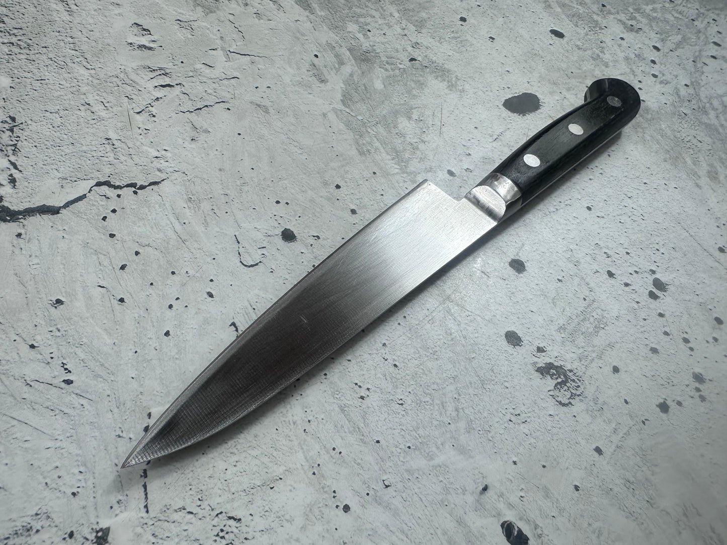 Vintage Yoshimune Petty Knife 120mm Carbon Steel 2140