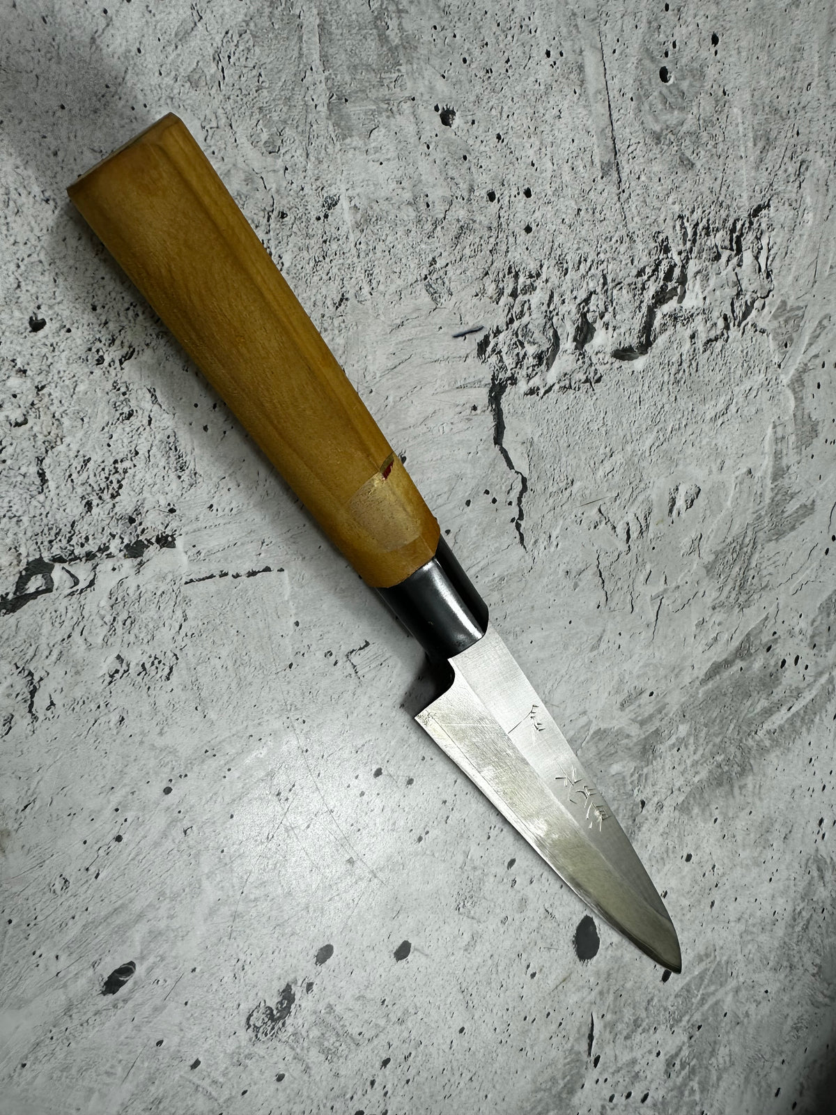 Vintage Tsunemaru Saku Yanagiba Knife 200mm Carbon Steel Magnolia Handle 2264