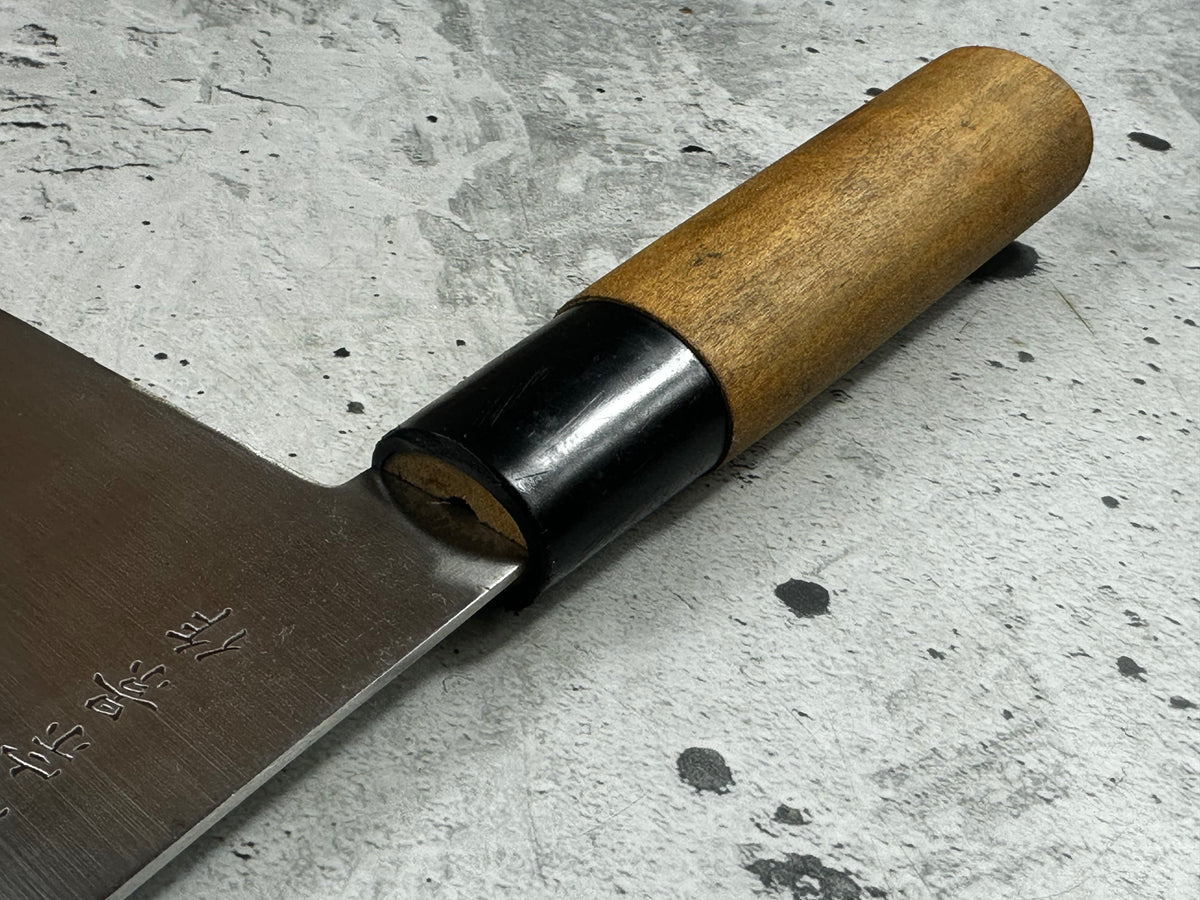 Vintage Munekage Saku Stainless Chinese Cleaver 180mm 2325