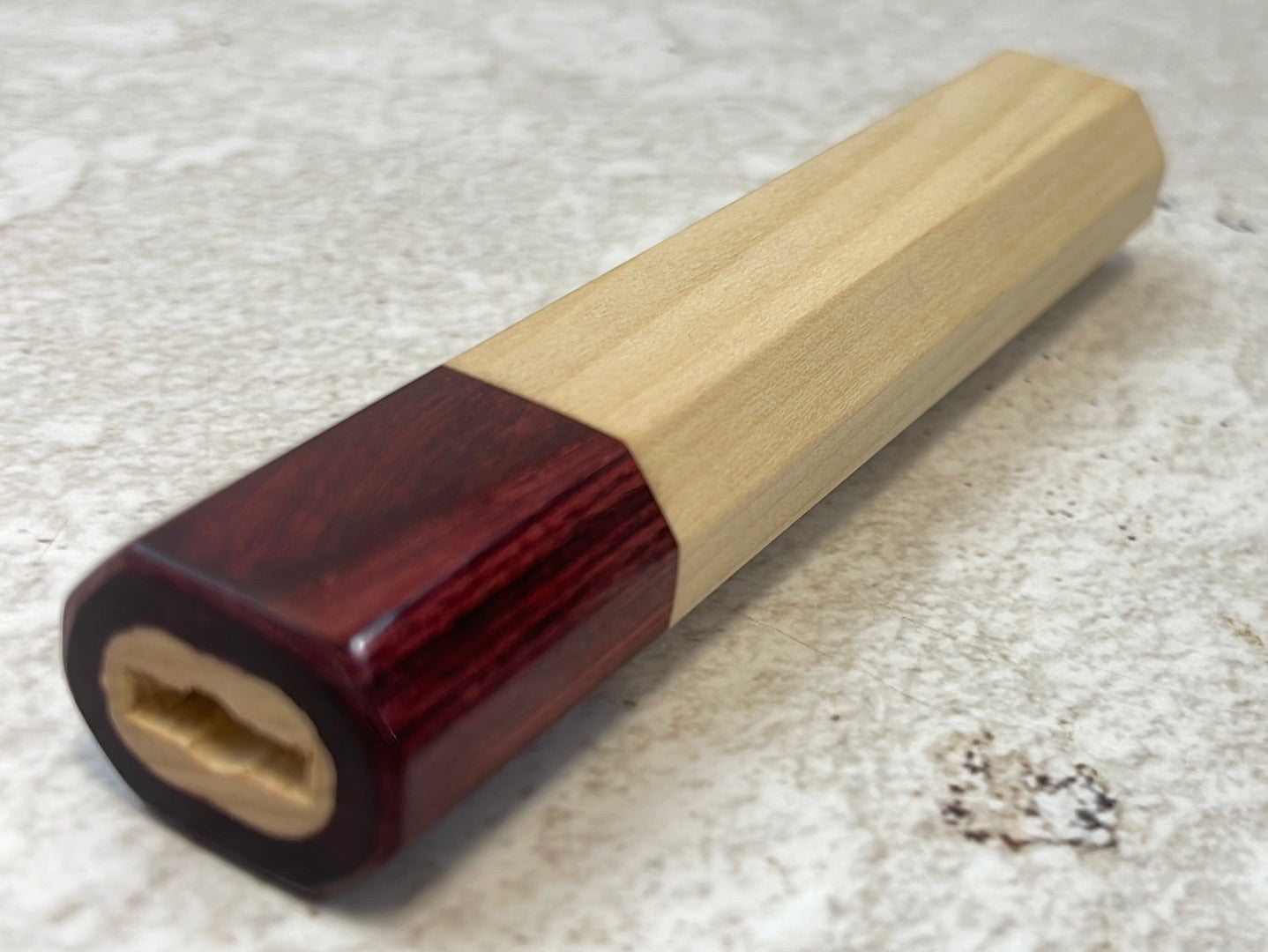 Japanese Handle Hoo Red Octagon Shape