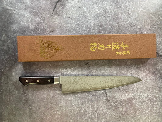 Tsunehisa VG-10 Damascus Gyuto 270mm Oak Handle Made in Japan 🇯🇵
