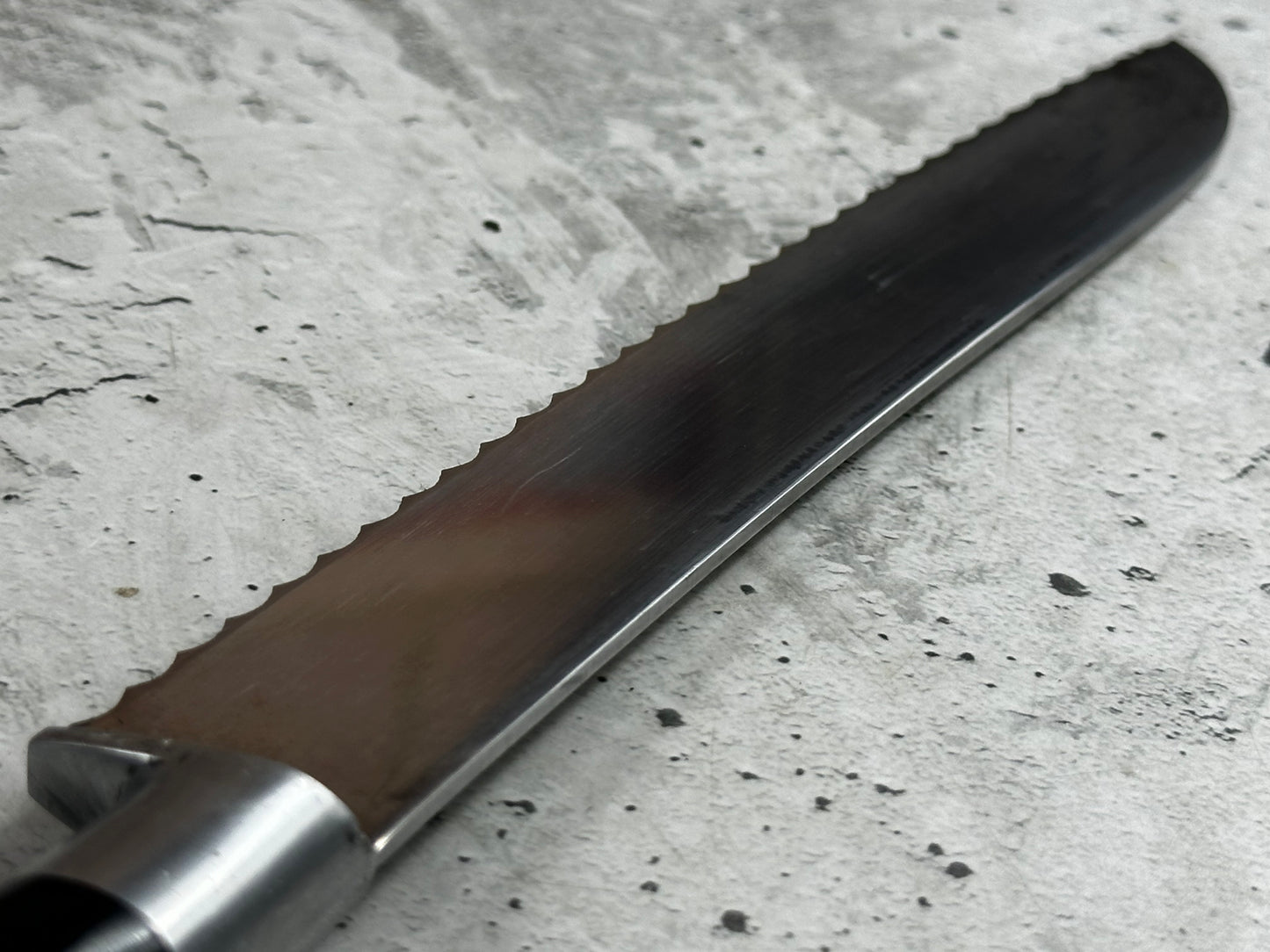 Vintage Sabatier Bread Knife 200mm High Carbon Steel Made in France 🇫🇷 2040