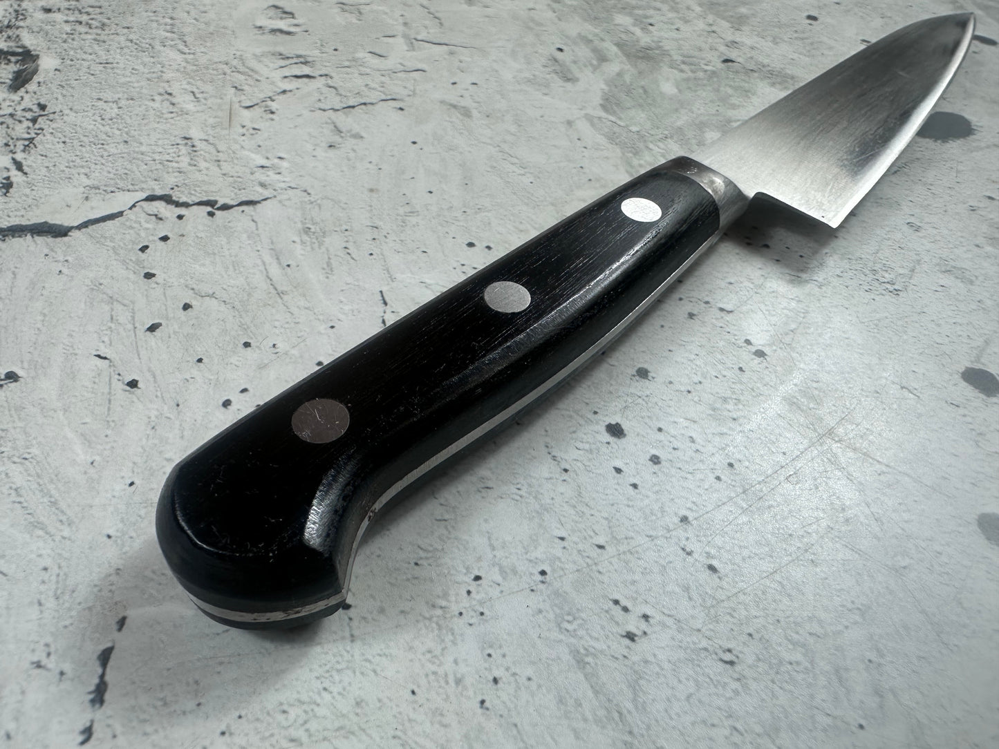 Vintage Yoshimune Petty Knife 120mm Carbon Steel 2140