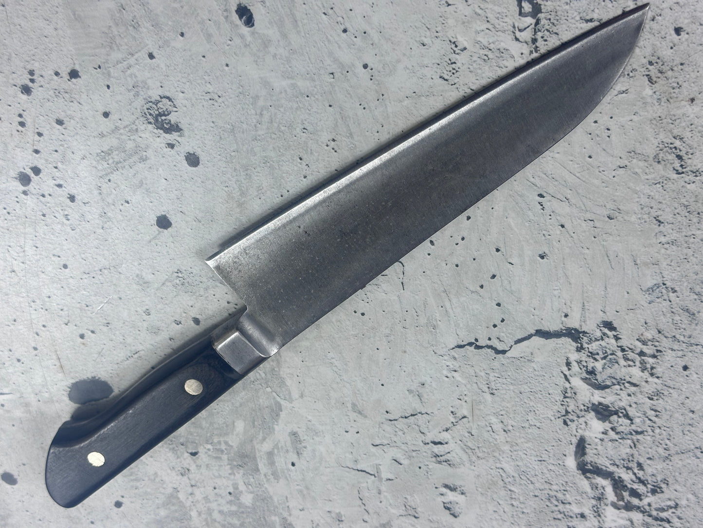 Vintage Kanehiro Santoku Knife 170mm Carbon Steel 2141