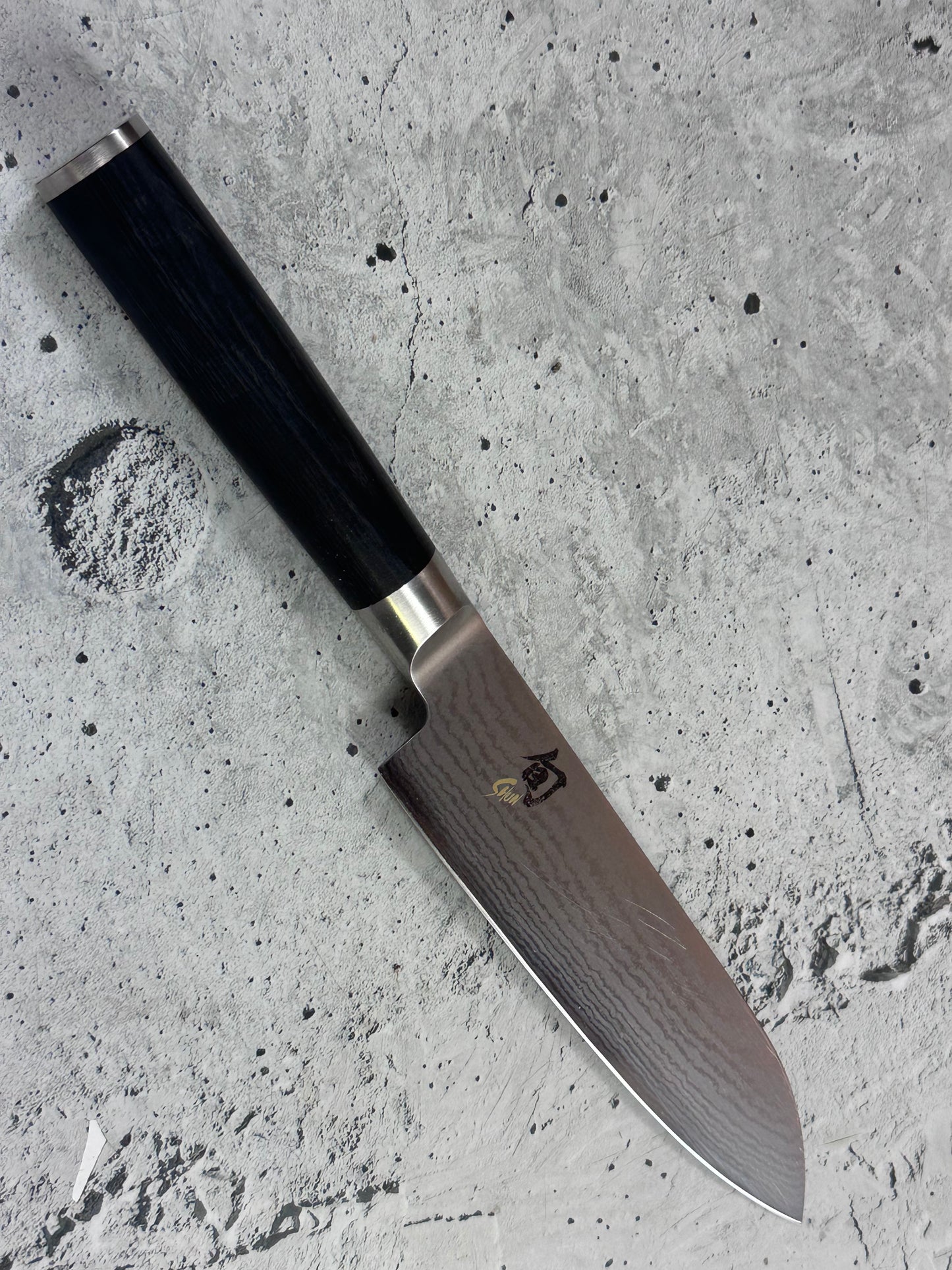 Second Hand Shun Santoku Knife 2057