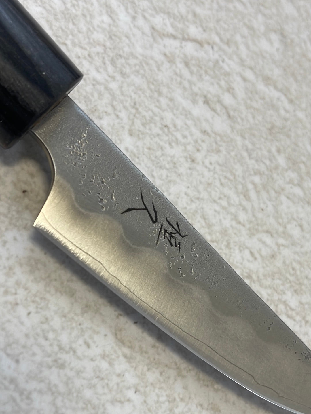 Tsunehisa G3 Nashiji HBC Petty 80mm - Made in Japan 🇯🇵 Magnolia Oval Wa Handle