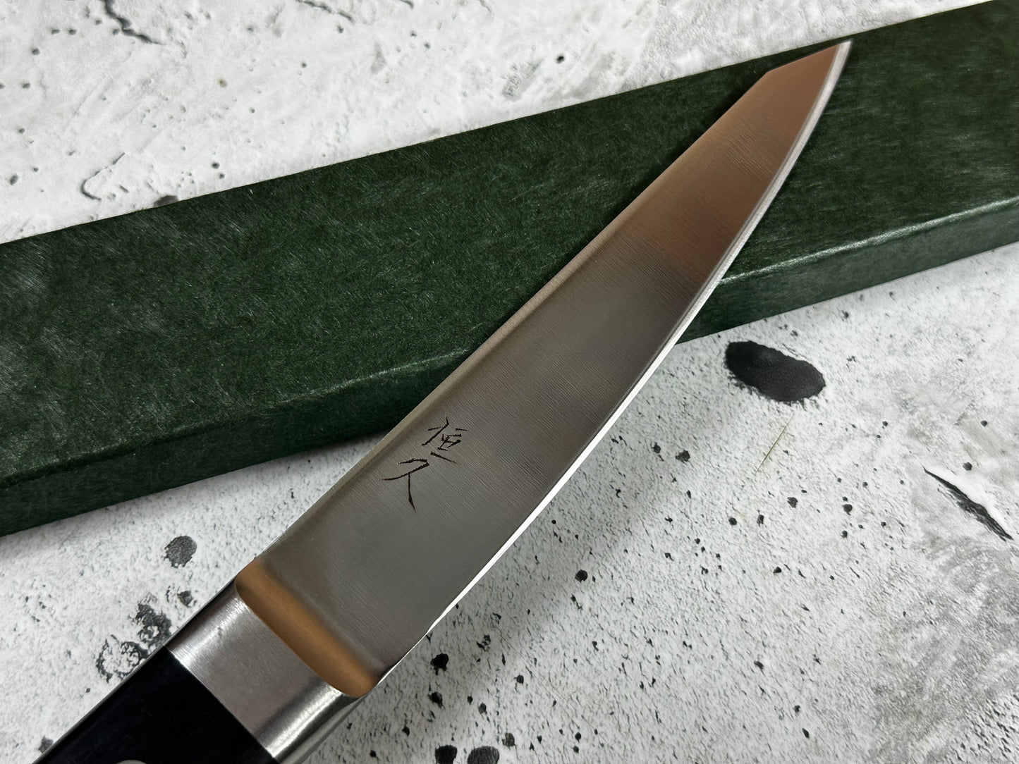 Tsunehisa AUS8 Honesuki Maru Knife 150mm  Pakkawood Handle - Made in Japan 🇯🇵