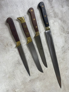 Vintage French Knife Set 4x Made in France 🇫🇷 1986