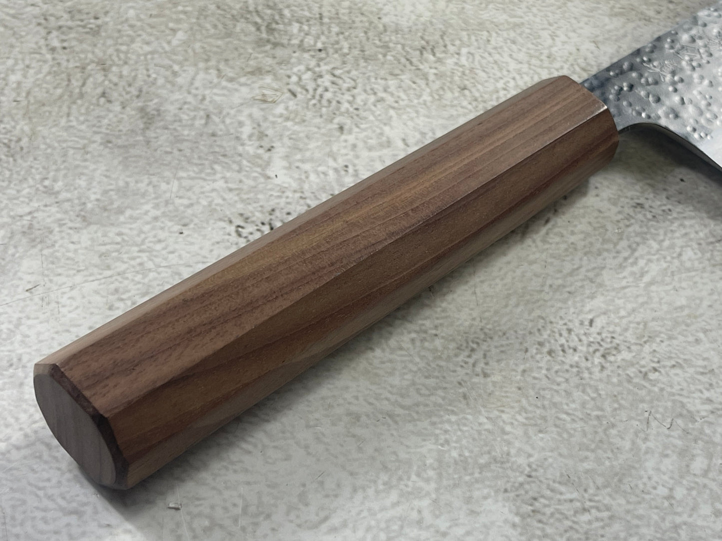 Makoto Kurosaki Damascus Tsuchime Gyuto 210mm