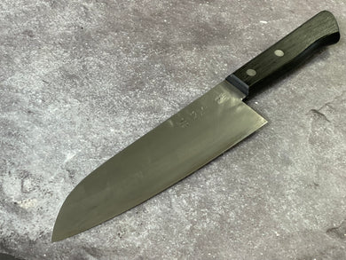 Vintage Japanese Santoku Knife 170mm Made in Japan 🇯🇵 1645
