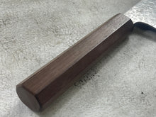 Load image into Gallery viewer, Makoto Kurosaki Damascus Tsuchime Nakiri 165 mm