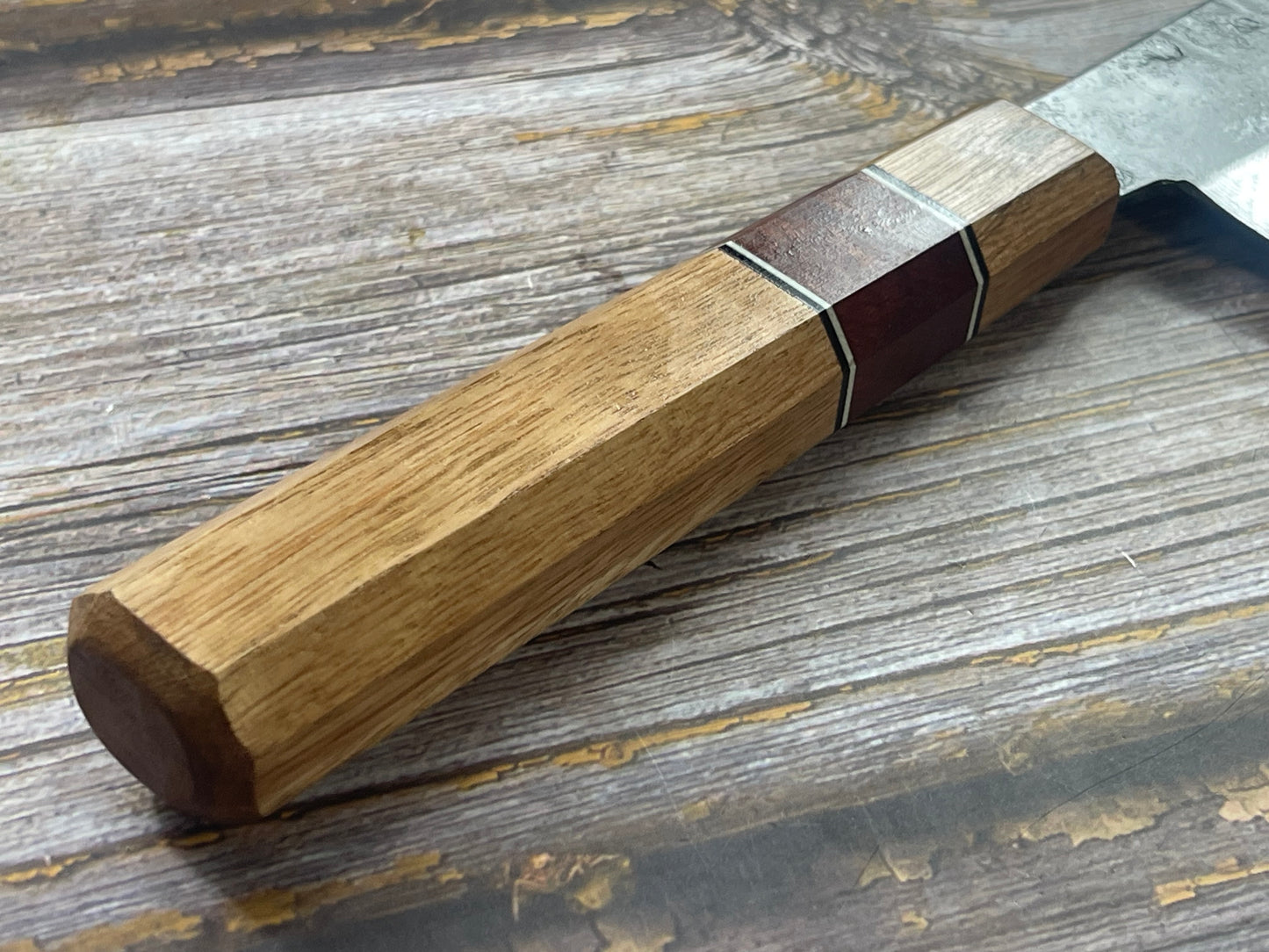 HG Blade Nakiri Knife 180mm Kurouchi Finish 1084 High Carbon Steel (2025)