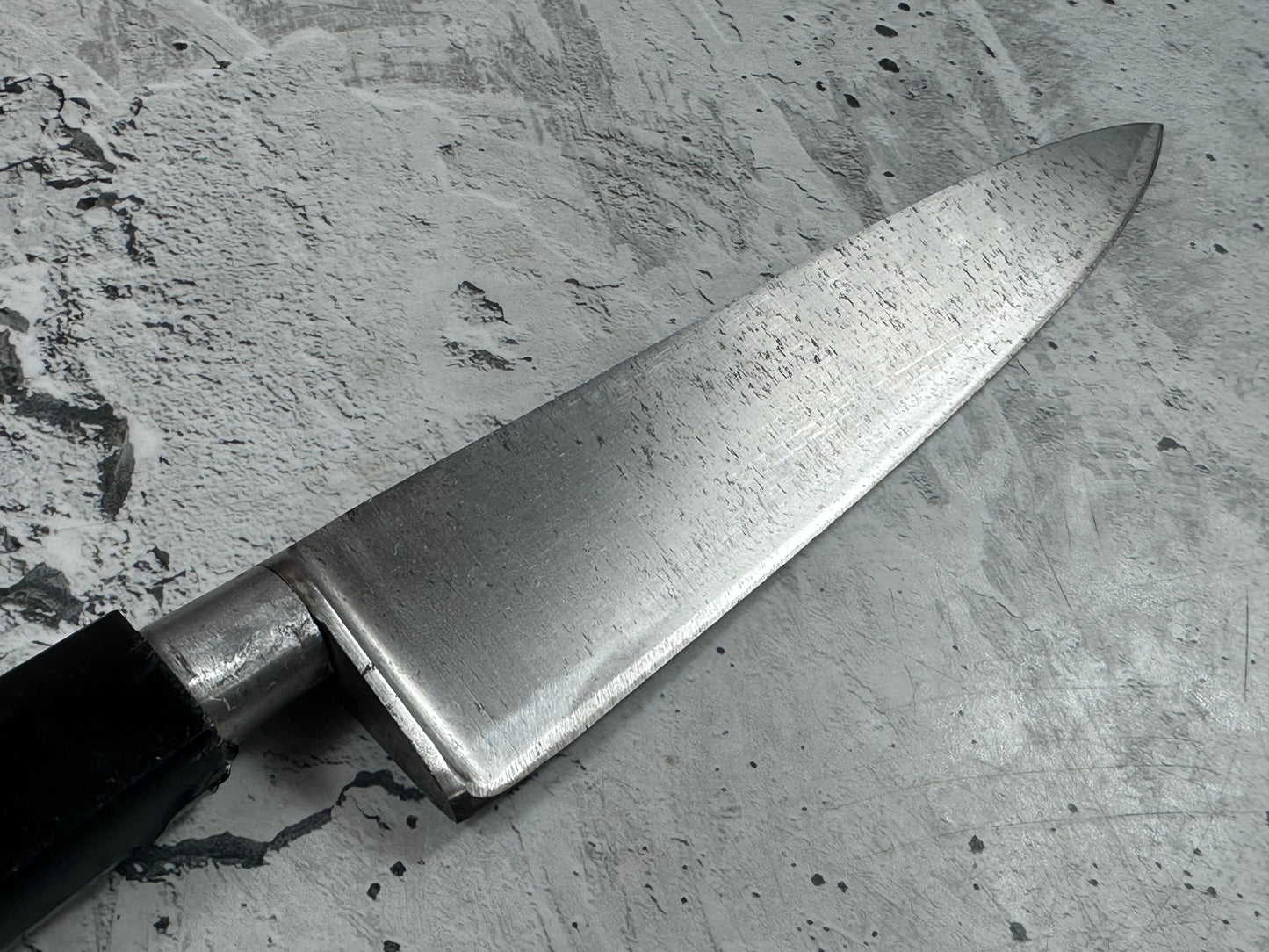 Vintage French Chef Knife 200mm High Carbon Steel Made in France 2123