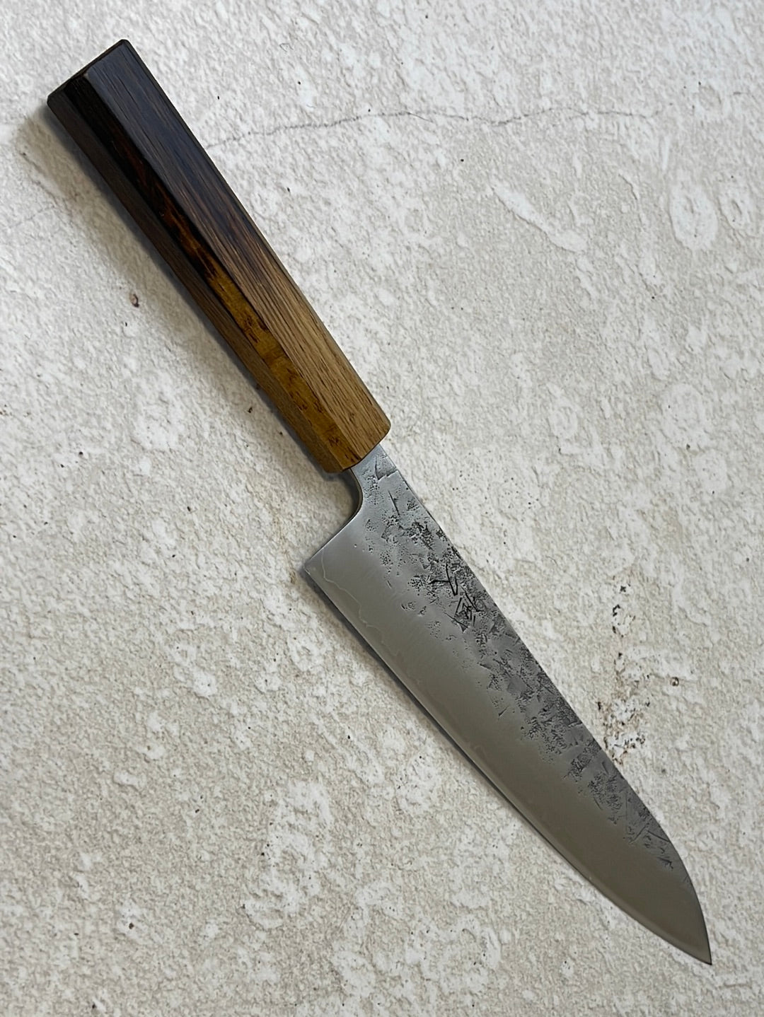 Tsunehisa SLD Washiji KOY Gyuto Knife 210mm - Made in Japan 🇯🇵 Oak Yaki Handle