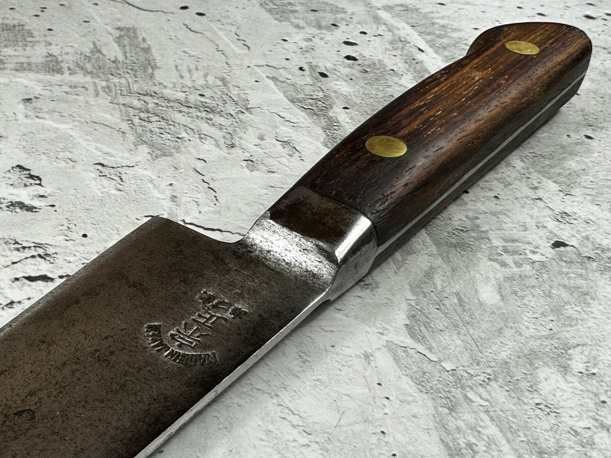 Vintage Munemasa Cutlery Sujihiki Knife 240mm Carbon Steel 2291