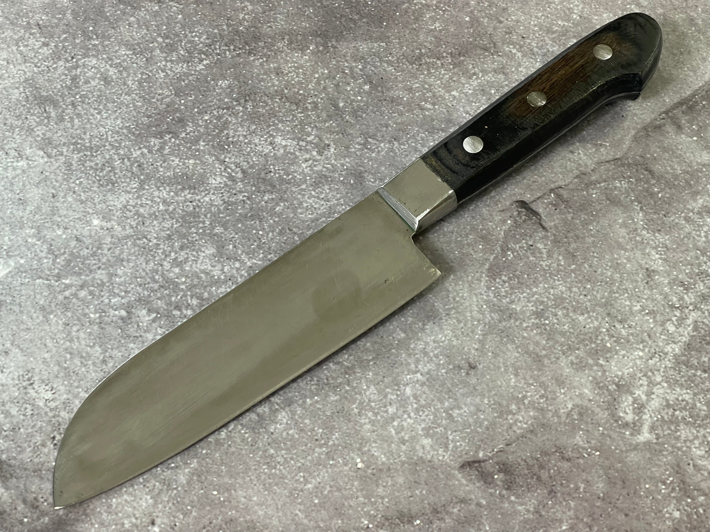 Vintage Japanese Santoku Knife 140mm Made in Japan 🇯🇵 1658