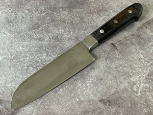 Vintage Japanese Santoku Knife 140mm Made in Japan 🇯🇵 1658