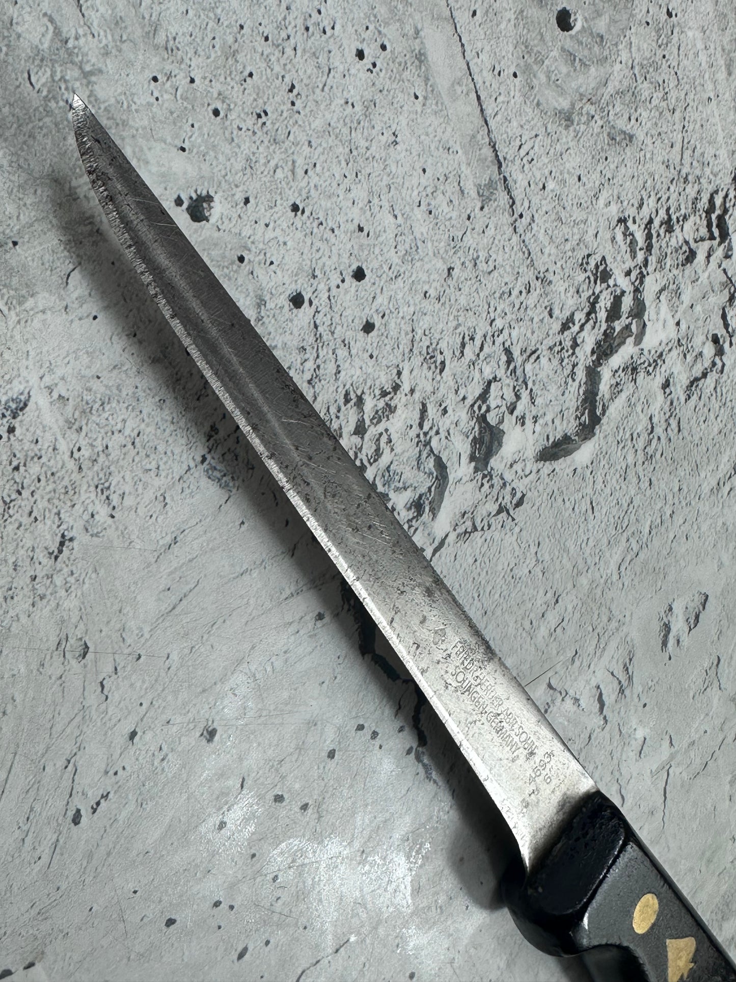Vintage Friedr. Herder Abr. Sohn Boning Knife 150mm Made in Germany 2121