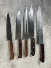 Load image into Gallery viewer, Vintage French Knife Set 5x Made in France 🇫🇷 1984