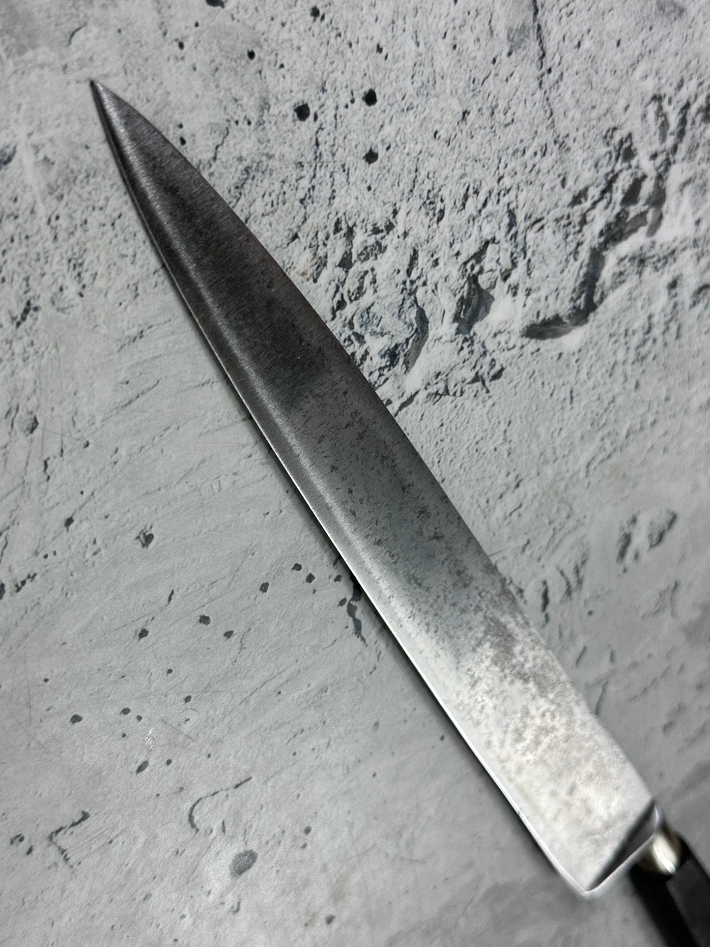 Vintage Sabatier Nogent Flexible Slicing Knife 200mm Carbon Steel 2181