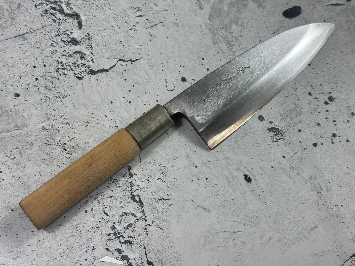 Vintage Japanese Knife Set 3x Carbon Steel Japan 2008