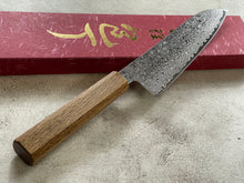 Load image into Gallery viewer, Tsunehisa ZA18 Jushichi Damascus Santoku 180mm Made in Japan 🇯🇵