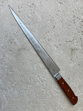 Load image into Gallery viewer, Premium Vintage Japanese Flexible Sijihiki Knife 240mm Carbon Steel Blade Made in Japan 🇯🇵