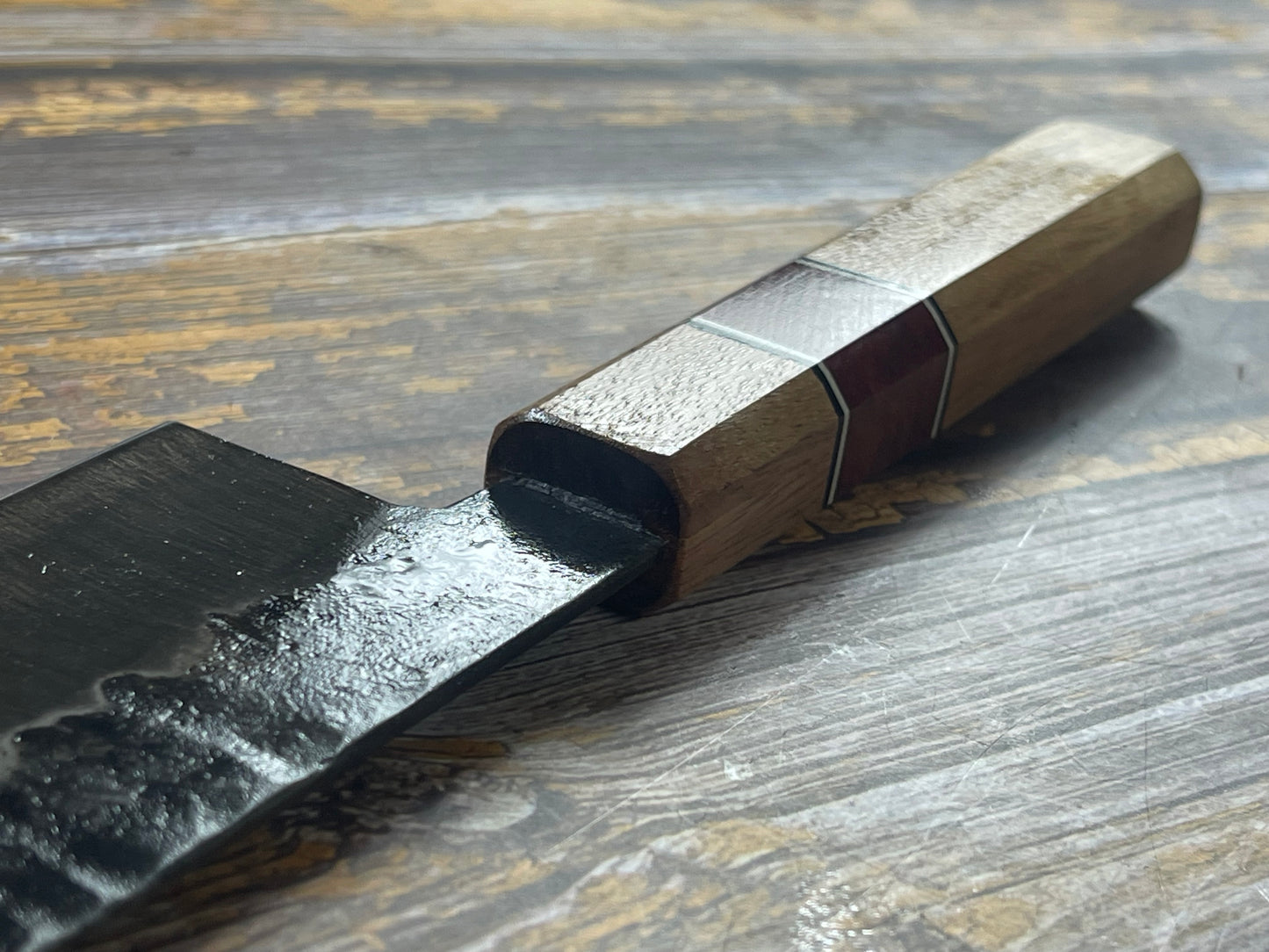 HG Blade Gyuto Knife 210mm Kurouchi Finish 1084 High Carbon Steel (2025)