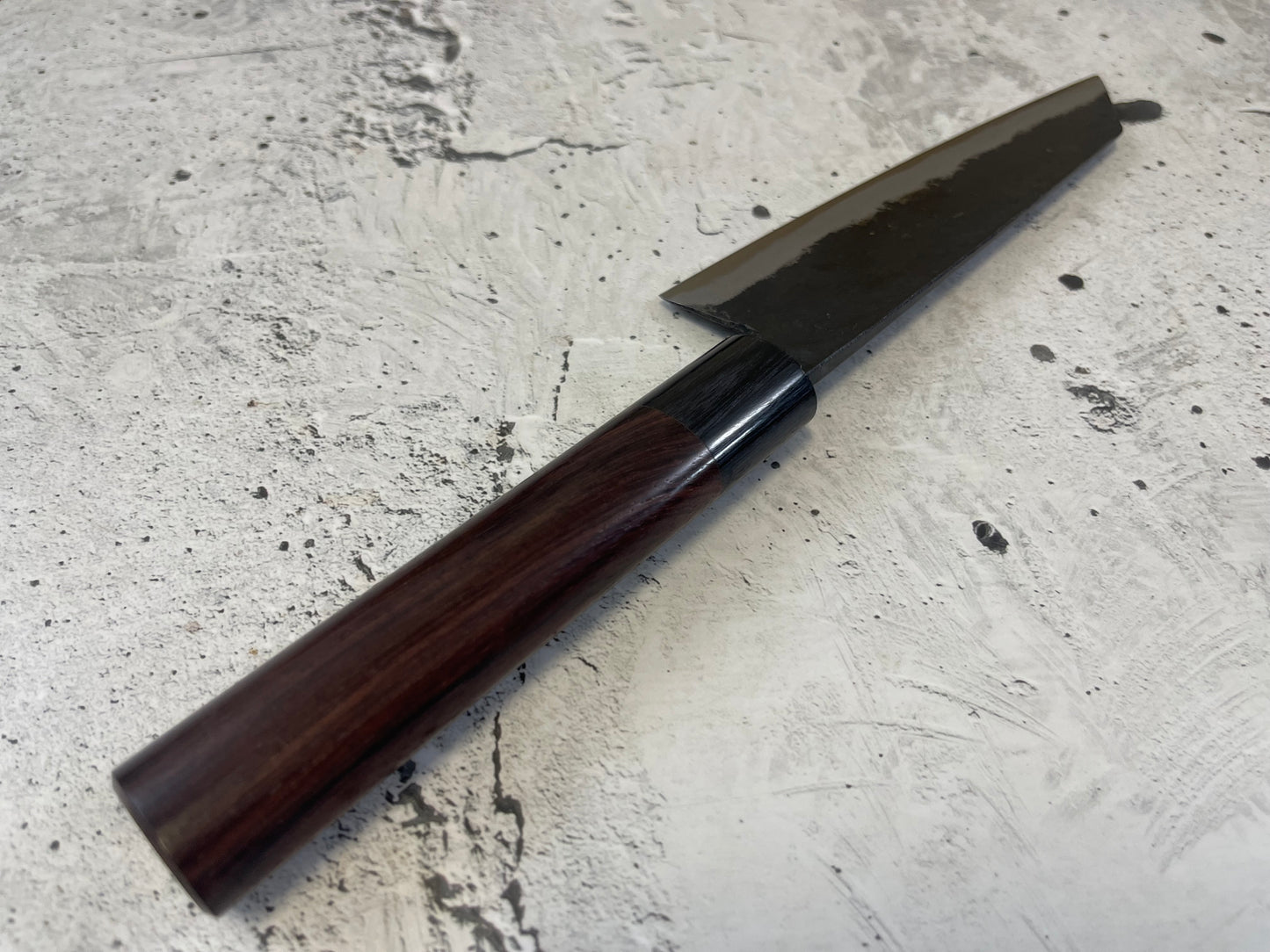 Tsunehisa Shirogami Kurochi Finish Bunka Knife 165mm - Made in Japan 🇯🇵