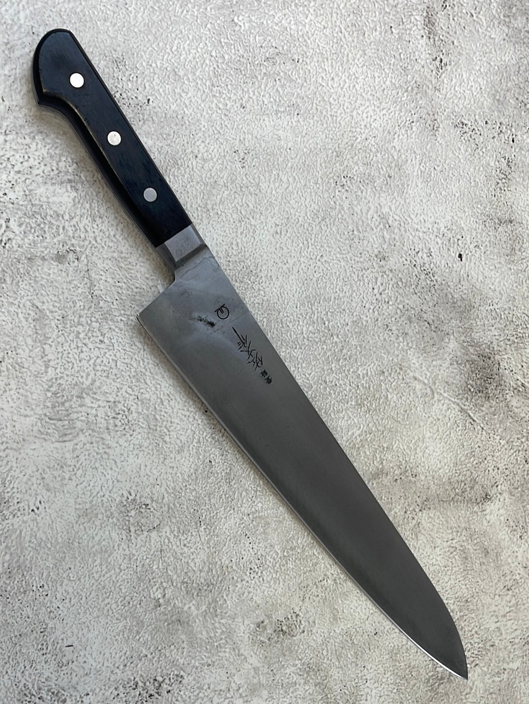 Vintage Japanese Gyuto Knife 300mm Carbon Steel Made in Japan 🇯🇵 1300