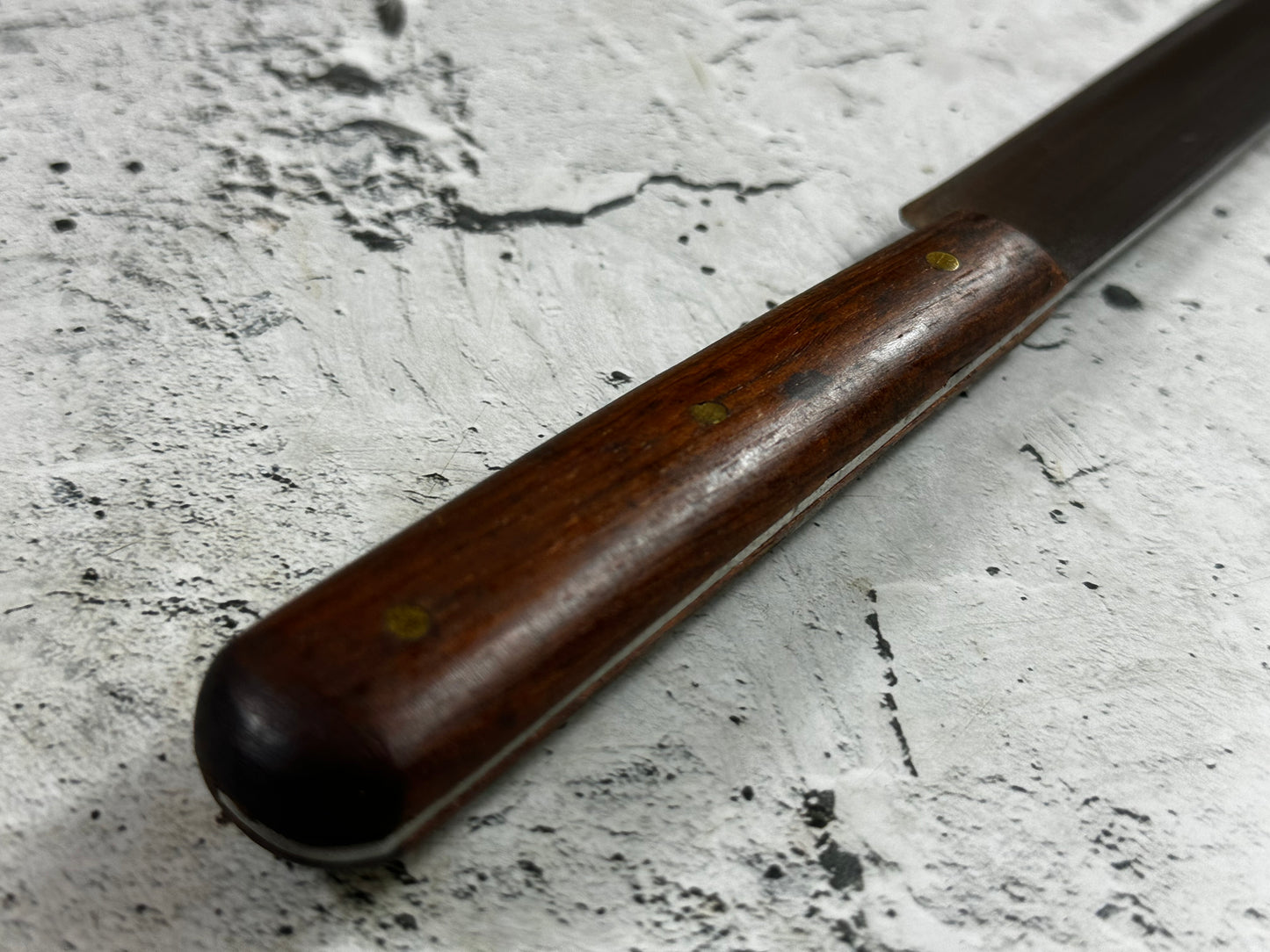 Vintage Bread Knife 210mm High Carbon Steel Made in France 🇫🇷 2041