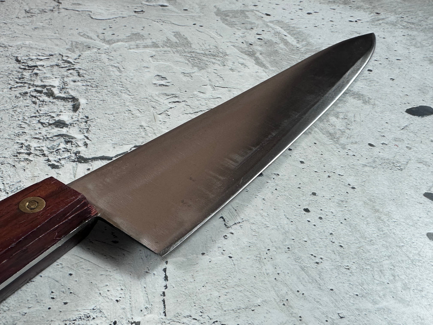 Vintage French Chef Knife 300mm High Carbon Steel Made in France 2031