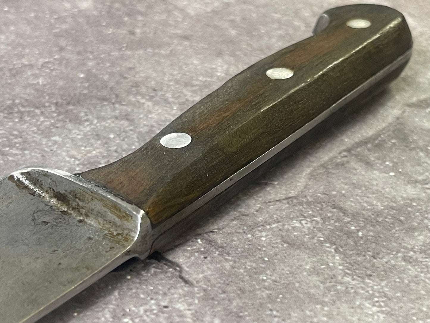 Vintage J. A. Henckles Twinworks Chef Knife 20cm Carbon Stell Made in German 🇩🇪 1618
